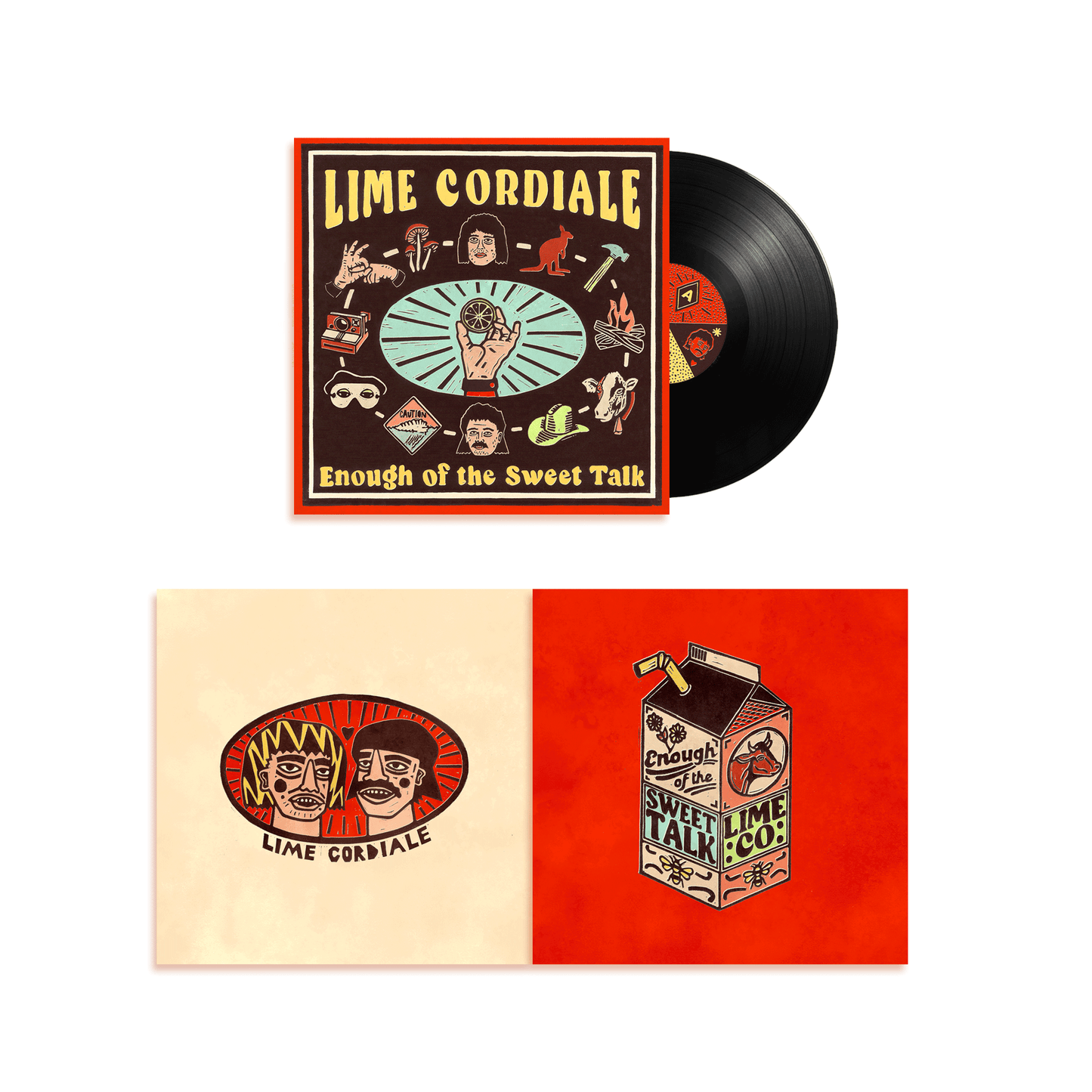 Lime Cordiale - Enough Of The Sweet Talk ECOVIN LP + Exclusive Lyric Book