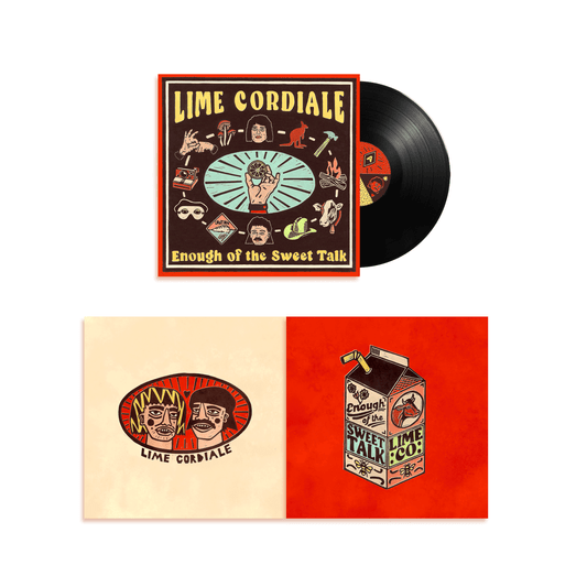 Lime Cordiale - Enough Of The Sweet Talk ECOVIN LP + Exclusive Lyric Book