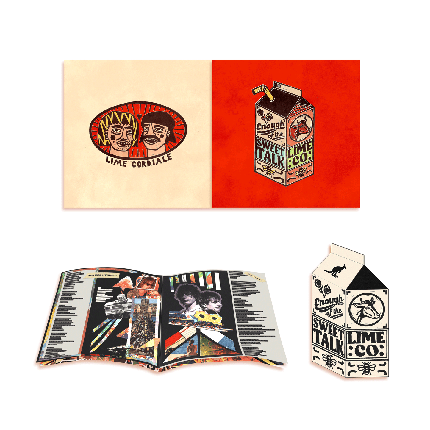 Lime Cordiale - Enough Of The Sweet Talk ECOVIN LP + Exclusive Lyric Book